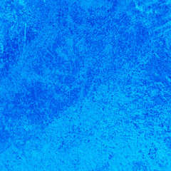 Grunge blue wall background or texture
