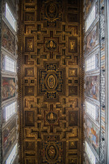 Rome, Italy - November, 2018: Interior of Basilica di Santa Maria in Ara coeli in Rome © F8  \ Suport Ukraine