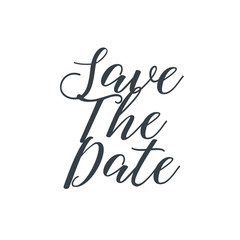 Save The Date Typography Template