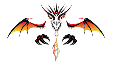 Dragon fire demon