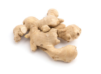 ginger on white background