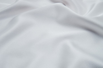 white satin fabric as background