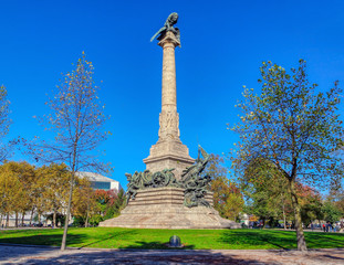 Rotunda da Boavista also known as the Praca de Mouzinho de Albuquerque, Porto, Portugal