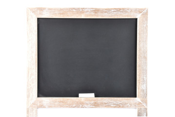 Schultafel auf wei&szlig;em Hintergrund
