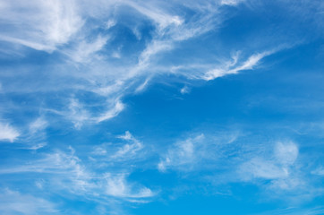 blue sky background with white clouds