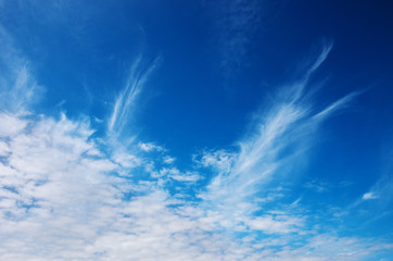 blue sky background with white clouds