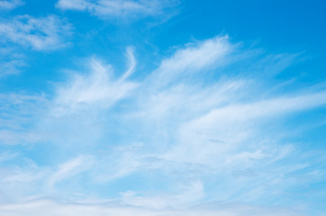 blue sky background with white clouds