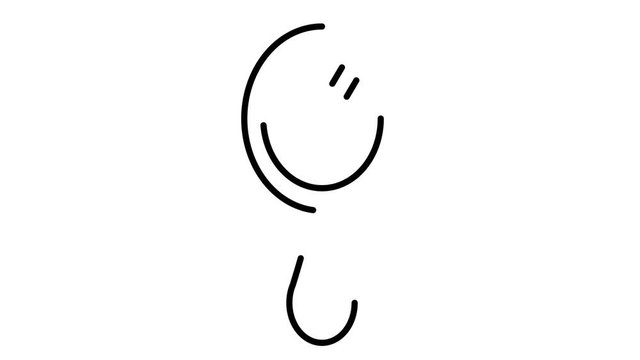line icon animation mirror
