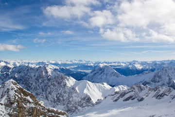 Panorama von der Zugspitze II
