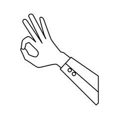 hand human ok symbol