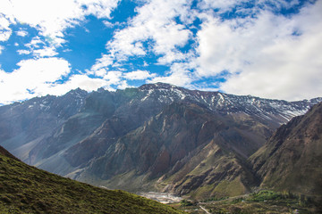 Fototapeta na wymiar Cordillera de Chile.