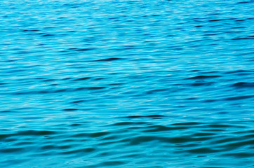 Blue sea water background