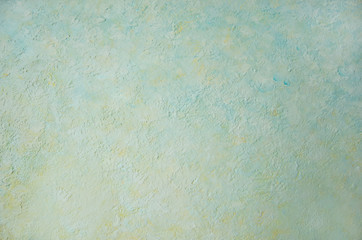 Green abstract background in watercolor