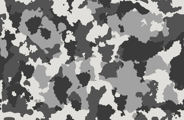Print texture military camouflage repeats seamless army gray monochrome hunting