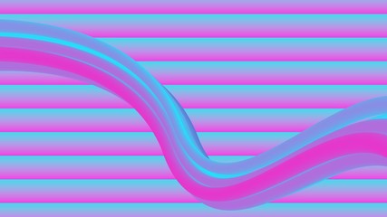 Liquid colorful shape. Modern trend background. Synthwave futurism vector illustration. Retrowave.