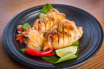 Pinoy Grilled Squid