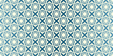 Seamless Geomteric Patterns. Vector Illustration. Hand Drawn Wrap Wallpaper, Cover Fabric, Cloth Textile Design. Blue oat milk color