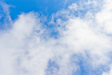 blue sky texture with white clouds