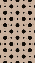 Ornate geometric pattern and abstract colored background