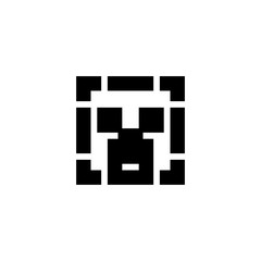 Emoji icon. Social media character sign