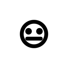 Emoji icon. Social media character sign