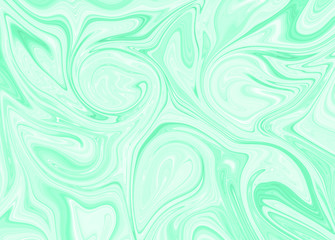 Marble light green color with the effect of 3d, beautiful background for wallpaper. Texture of waves and divorces of abstract shapes, a template for various purposes.