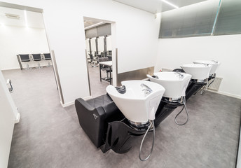 Interior design of a modern beauty shop-parlor