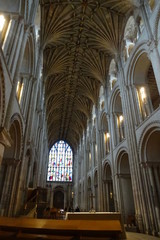 Fototapeta premium Inside Norwich Cathedral - Norwich, Norfolk, England, UK