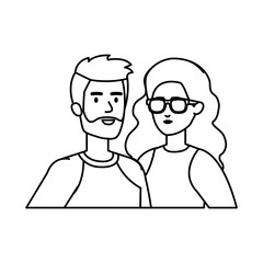 blind woman with helper