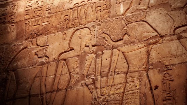 Karnak temple in Luxor,
