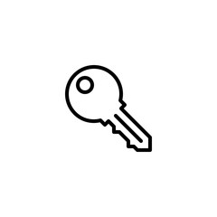 Key icon. Web  password sign