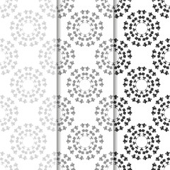 Obraz premium seamless floral pattern swirl lives