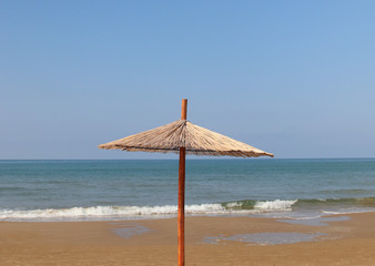 sonnenschirm am strand