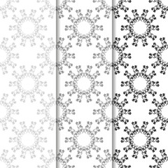 Floral seamless pattern leaves