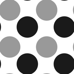 Abstract background with circles. Seamless pattern