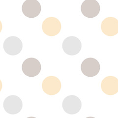 Abstract background with circles. Seamless pattern