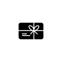 Gift box icon. Christmas sign