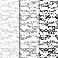 triangle seamless geometric abstract pattern