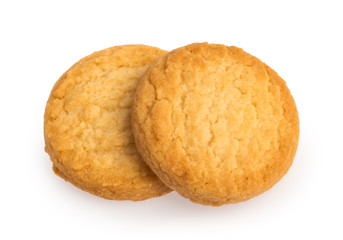 Cookies isolated on white background