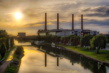 Obraz premium Autostadt Wolfsburg