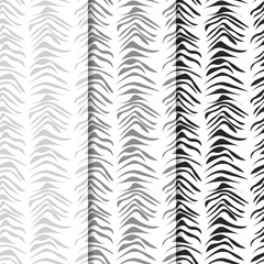seamless abstract pattern with tiger stripes