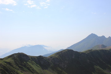 Fototapeta premium Mountains Sochi. Rosa Khutor.