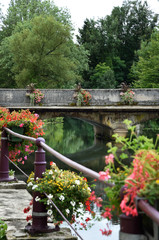 Obraz premium pont village