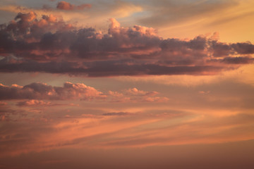 Clouds in the sky