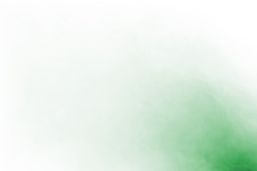 Colorful smoke in white background