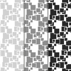 Fototapeta premium Geometric seamless pattern. Square