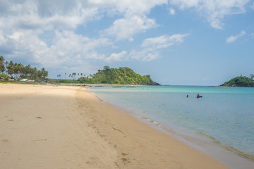 Fototapeta na wymiar Paradise beach in elnido palawan