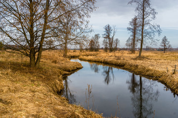 Dolina G&oacute;rnej Narwi. Wiosna nad Narwią. Natura 2000
