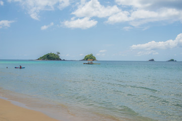 Tropical island in elnido palawan