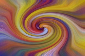 Obraz premium A color illustration of jelly beans in a swirl.
